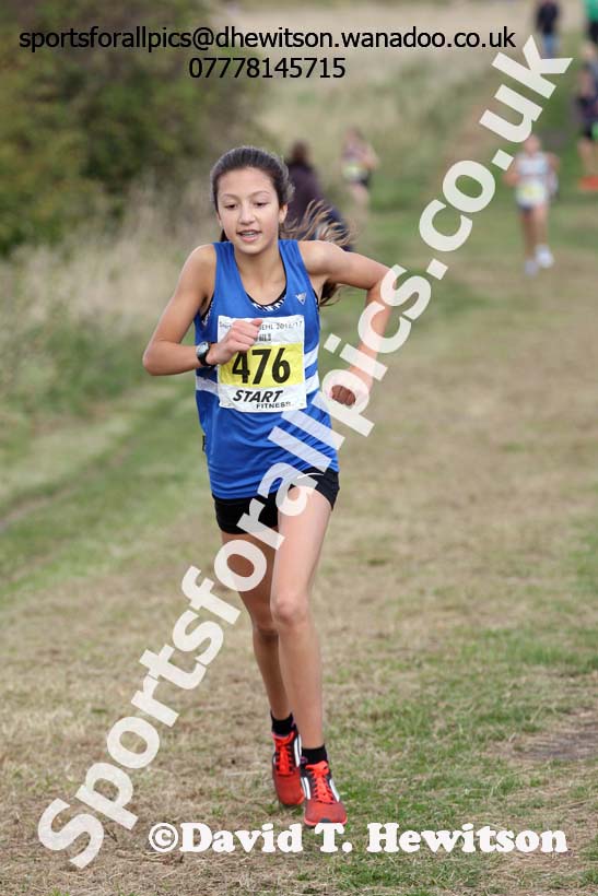Girls under-15s Start Fitness NEHL, Wrekenton, Gateshead. Photo: David T. Hewitson/Sports for All Pics